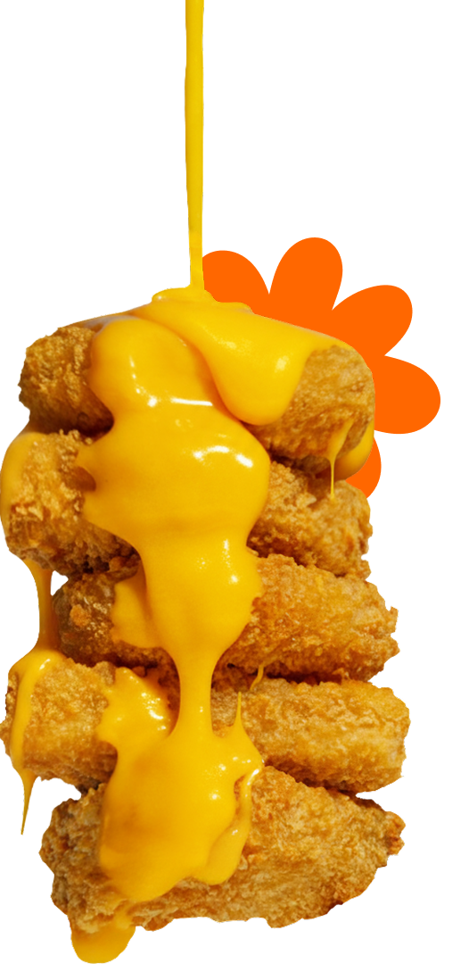 Nugget con queso